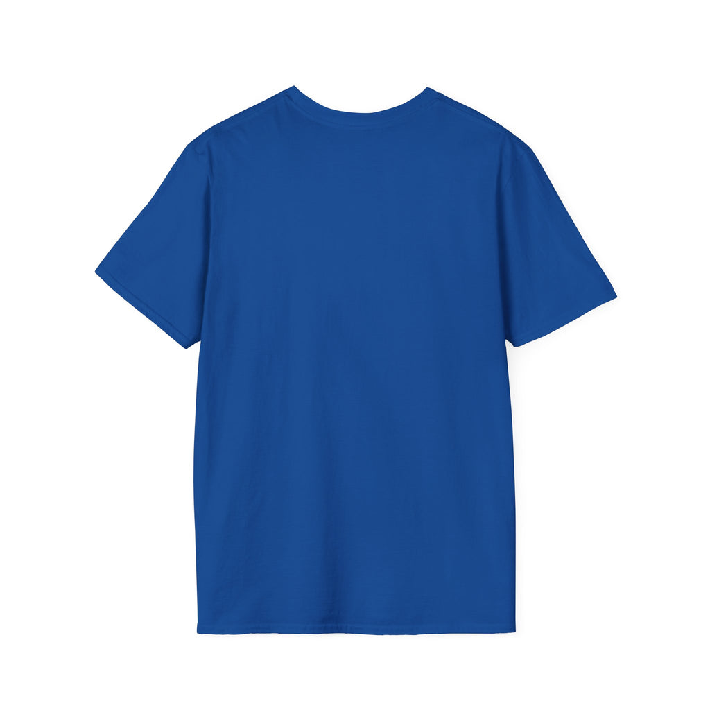 Abstract T-Shirt - Psychedelic Starburst Graphic Tee | Dynamic Blue