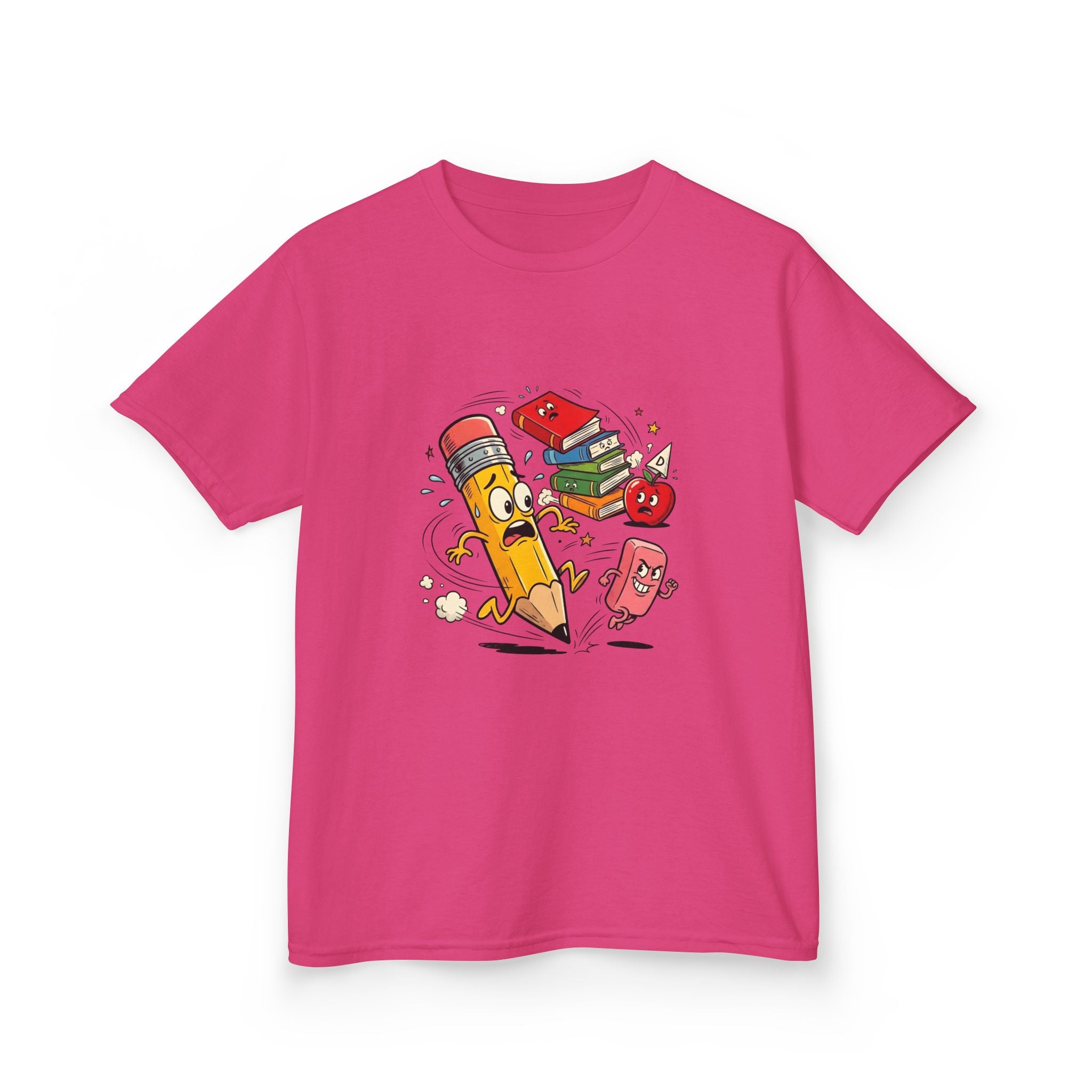 Kids T-Shirt - Stressed School Supplies | Chaotic Academic Humor
