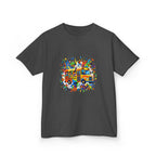 Kids Back to School Tee - Colorful School Bus & Student Shirt