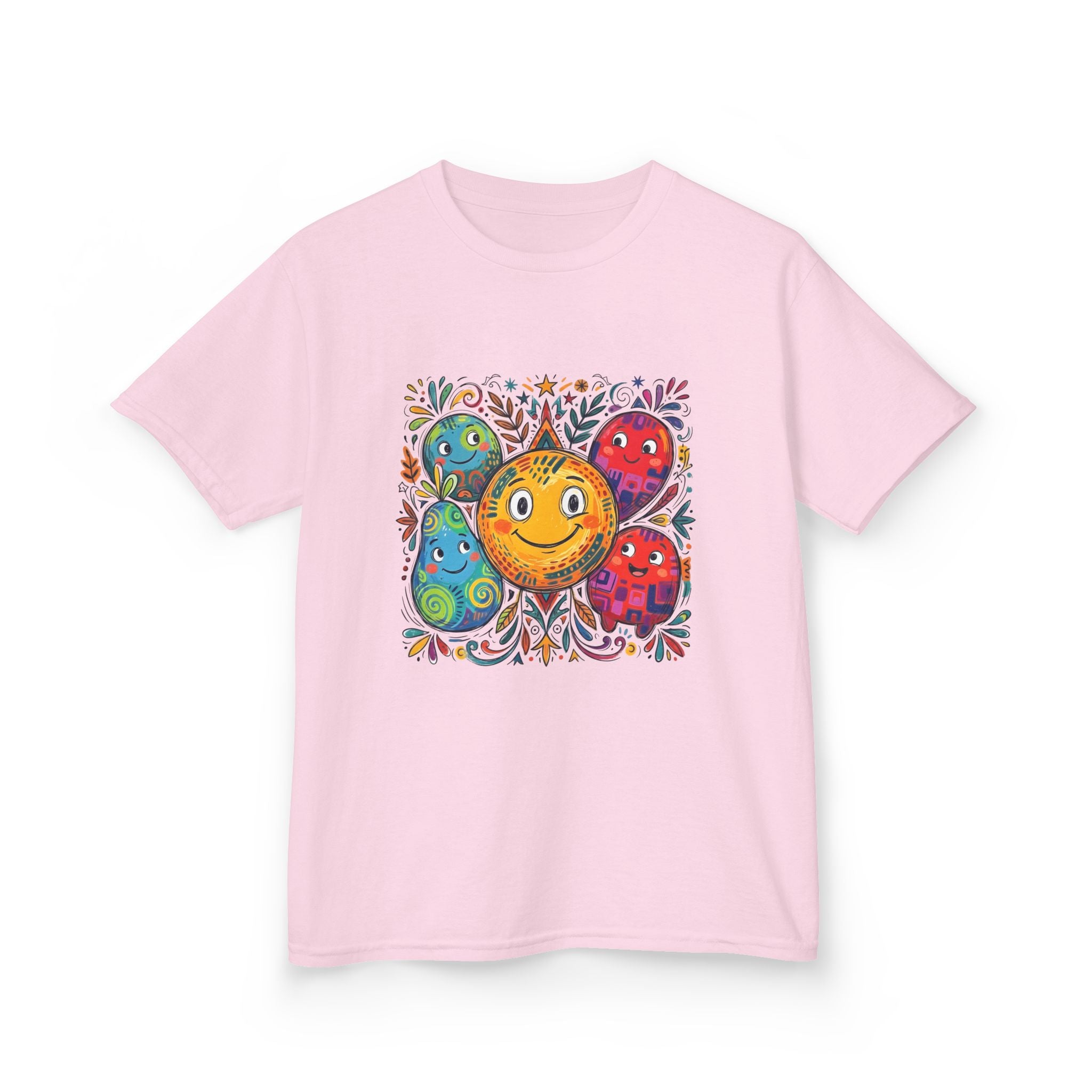 Kids Tee - Happy Friends & Colorful Joy | Playful Character Gift
