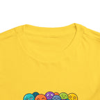 Toddler Tee - Expressive Emoji Faces | Kids Emotions & Feelings