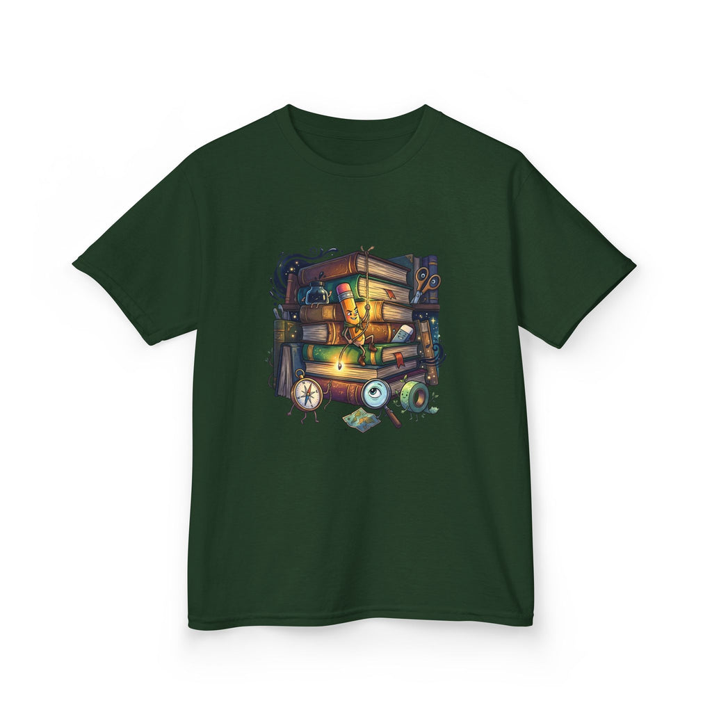 Kids Tee - Learning Adventure Books | Whimsical Storybook Gift