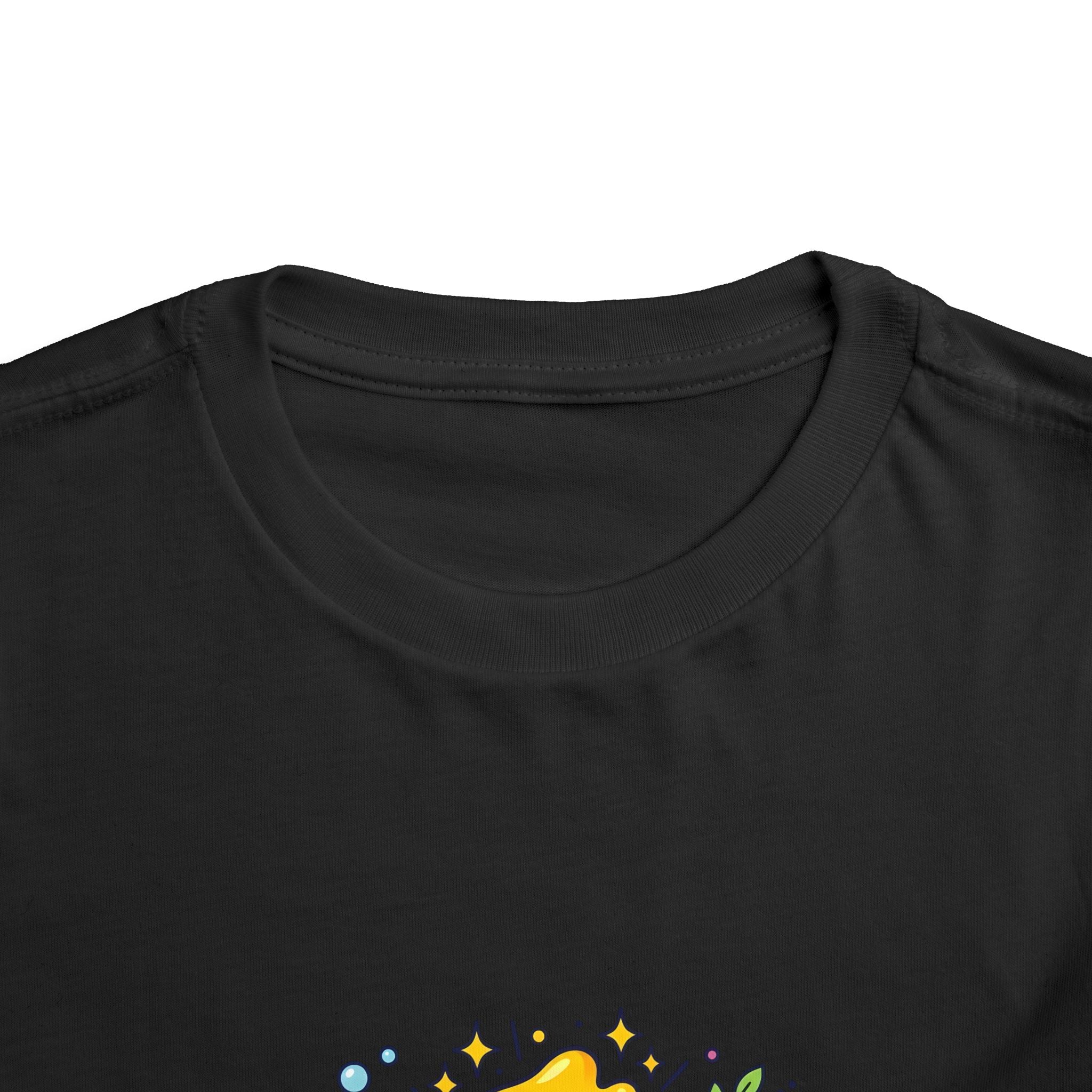 Toddler Monster Tee - Cute Happy Colorful Cartoon Kids Shirt