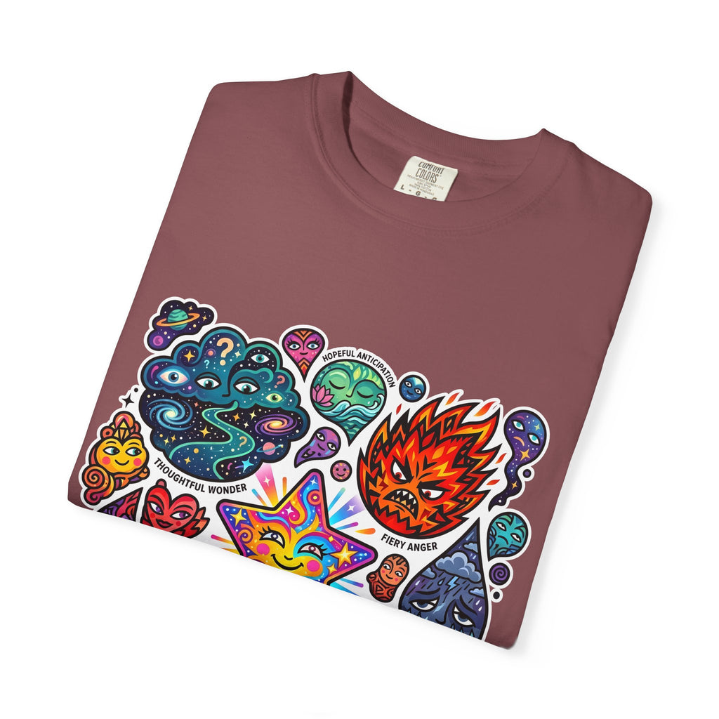 Comfort Colors T-Shirt - Psychedelic Emotions Art | Mental Health