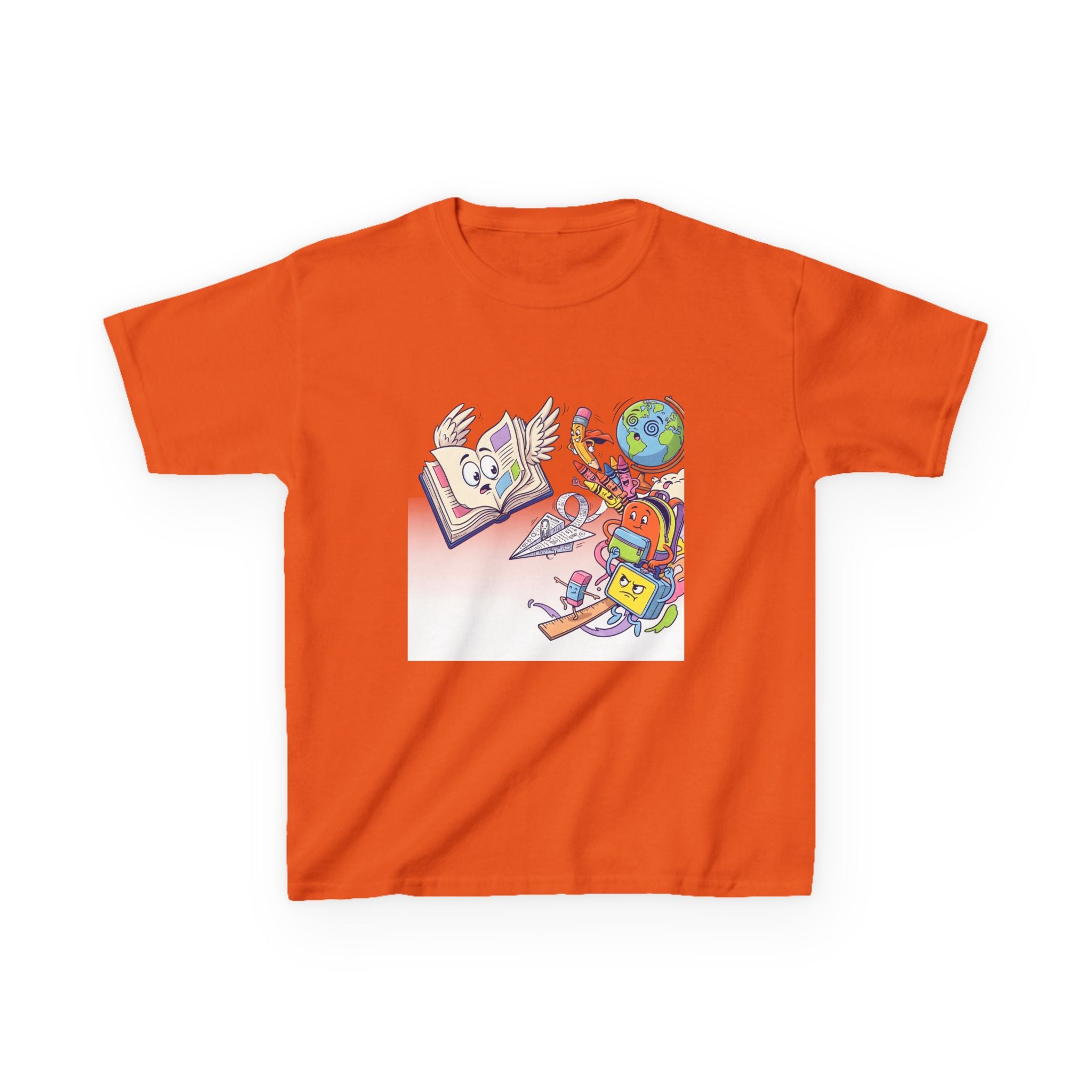 Kids Tee - Cute HOMEWORK Whimsical School Supplies | Back to School