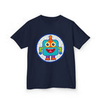 Kids Robot T-Shirt - Cute Geometric Design | Festive Party Tee