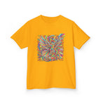 Kids Mythical Phoenix Tee - Energetic Psychedelic Art
