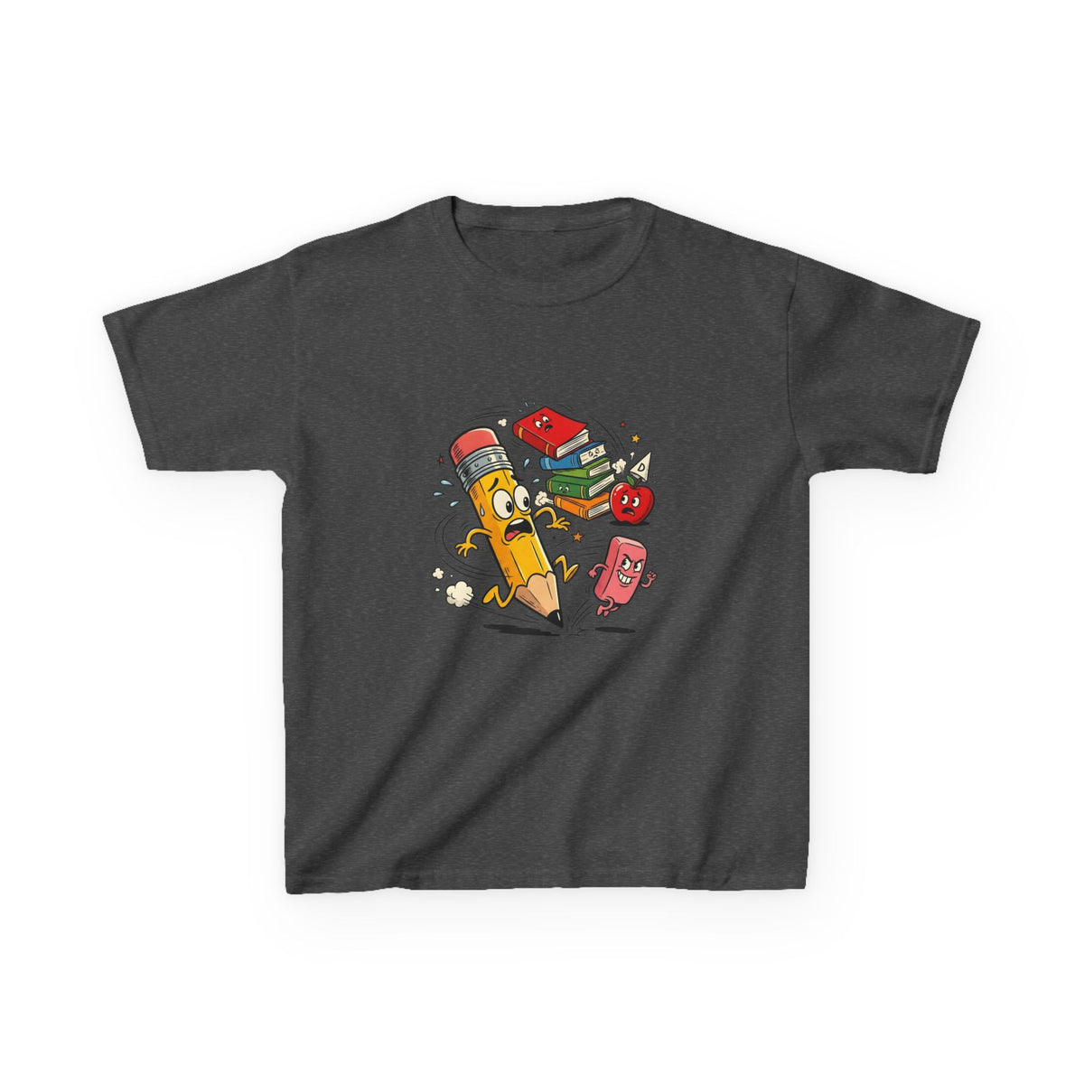 Kids T-Shirt - Stressed School Supplies | Chaotic Academic Humor