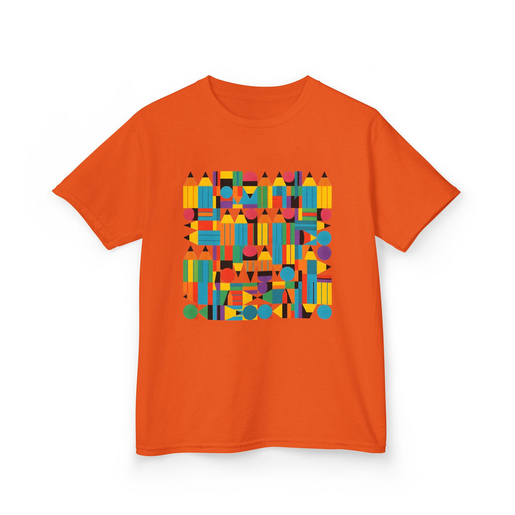 Kids Tee - Playful Geometric Abstract | Modern Art