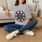 Unisex Steampunk T-Shirt - Ornate Mystical Mandala & Gears