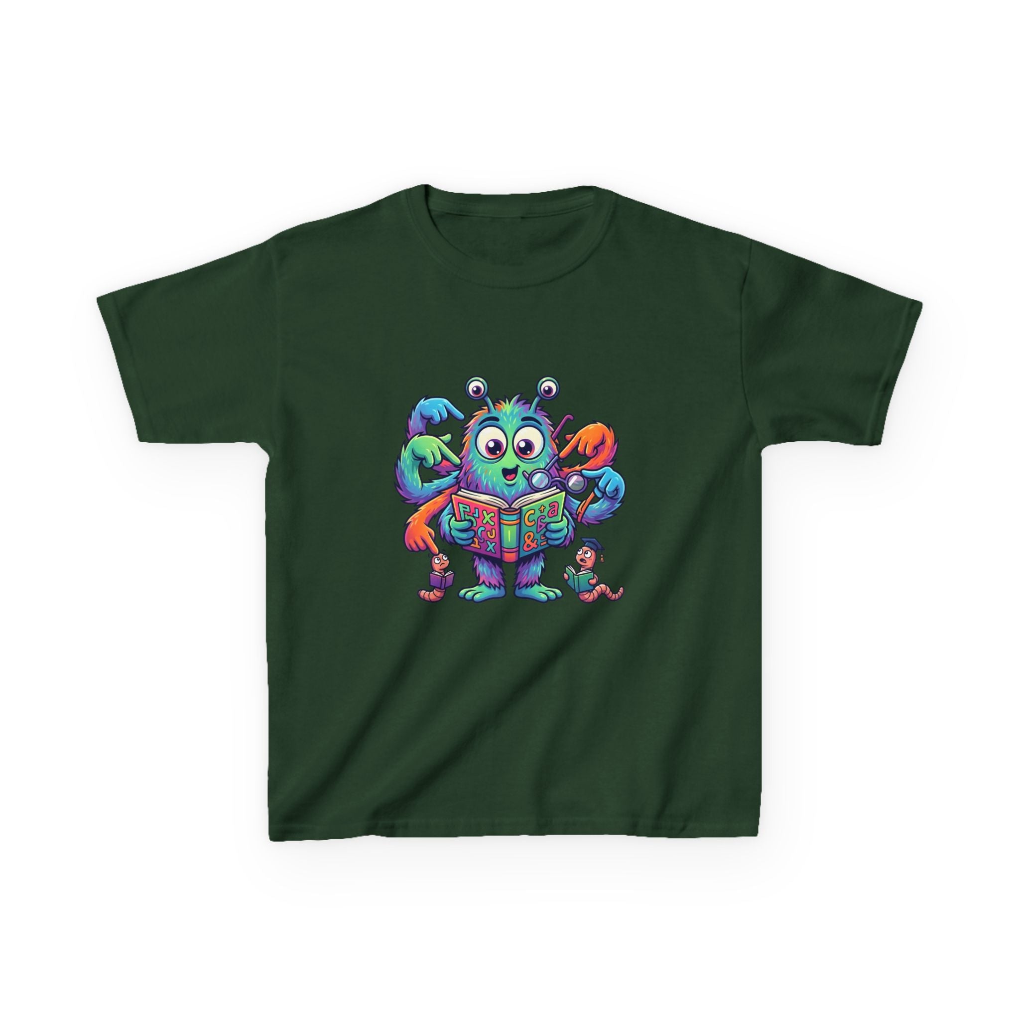 Cute Monster Kids Tee - Learning & Education T-Shirt