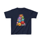 Kids T-Shirt - Cute Monster Pile | Whimsical Cartoon Design