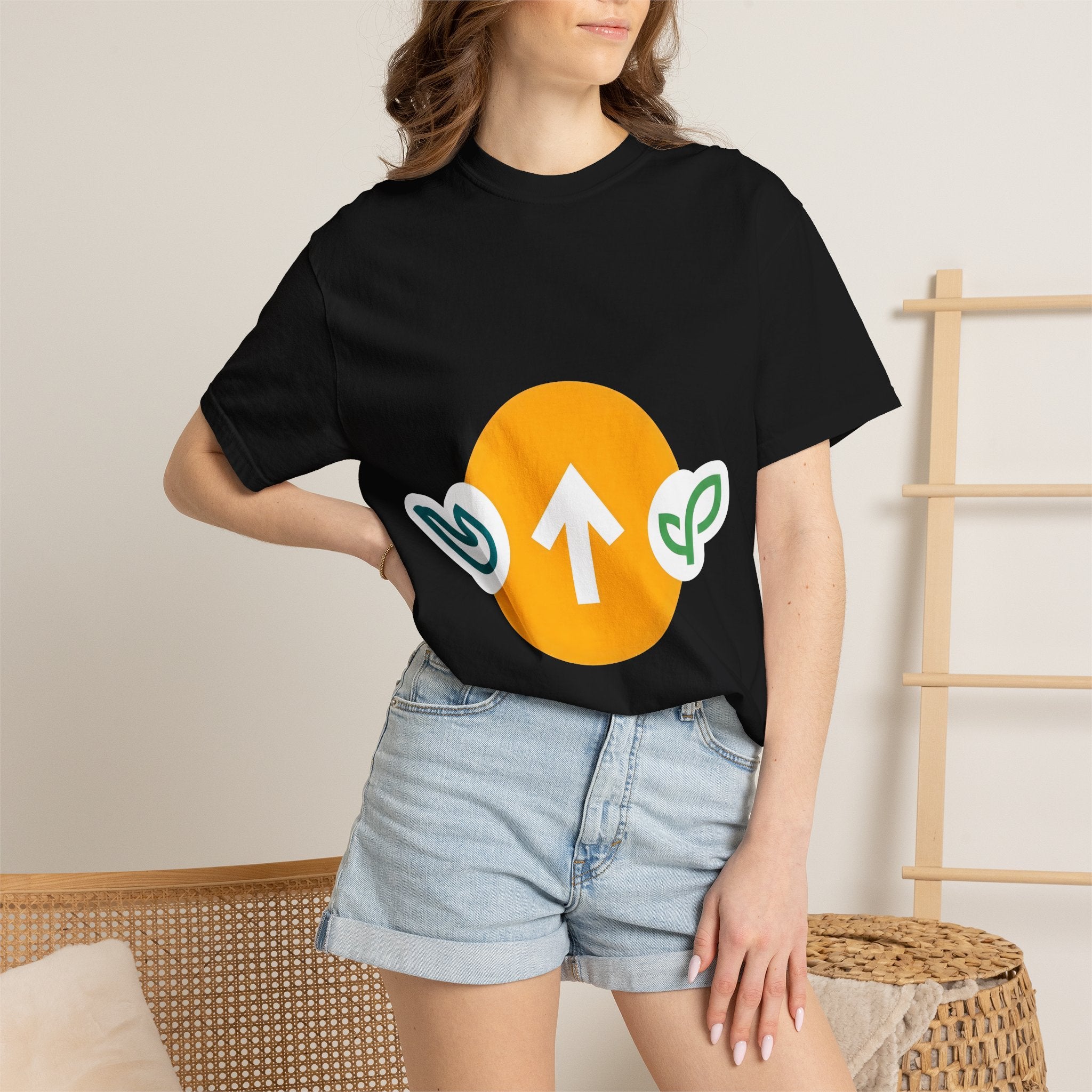 Symbolic Growth T-shirt - Modern Nature Aesthetic | Comfort Colors