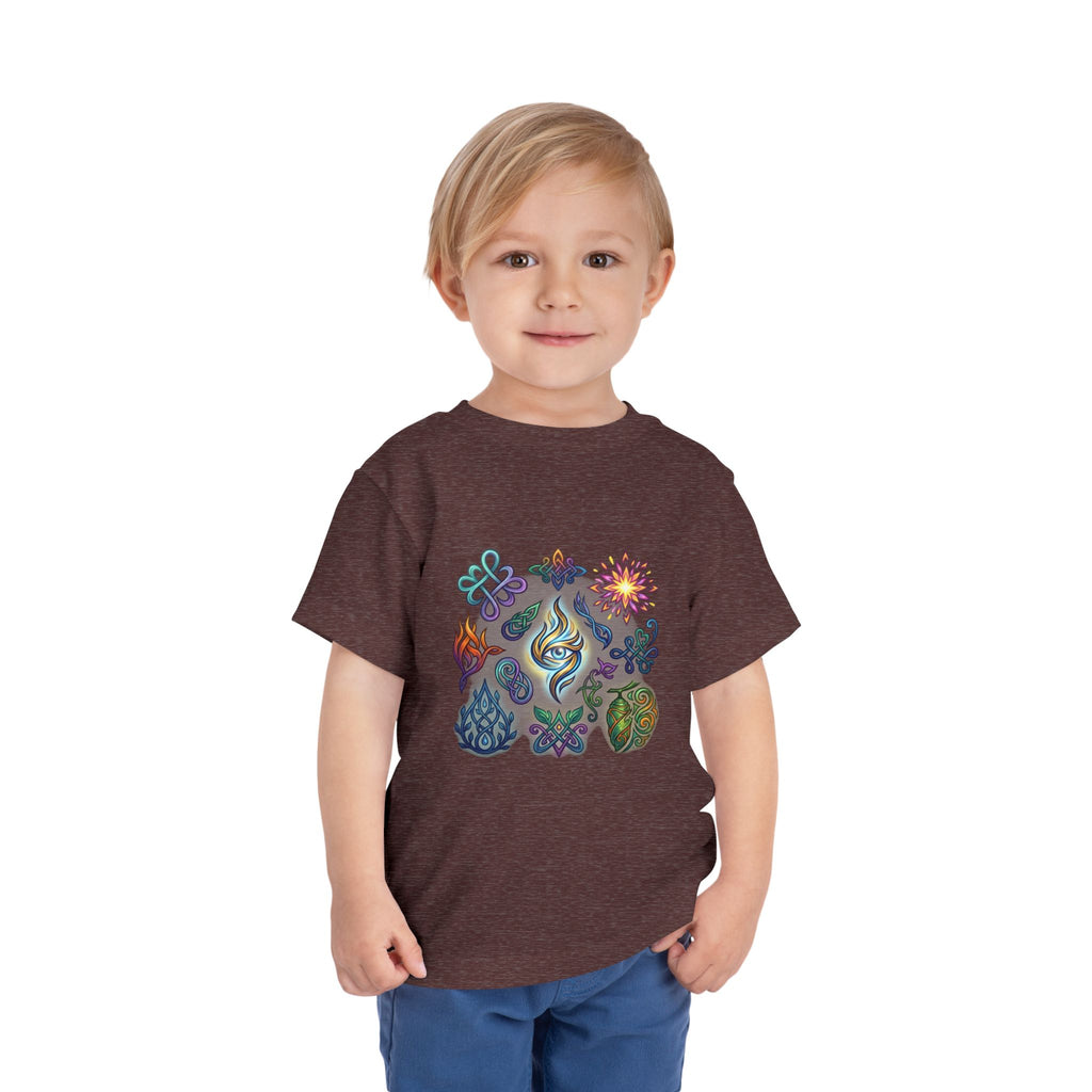 Toddler Spiritual Elemental Tee - Mystical Nature Magic