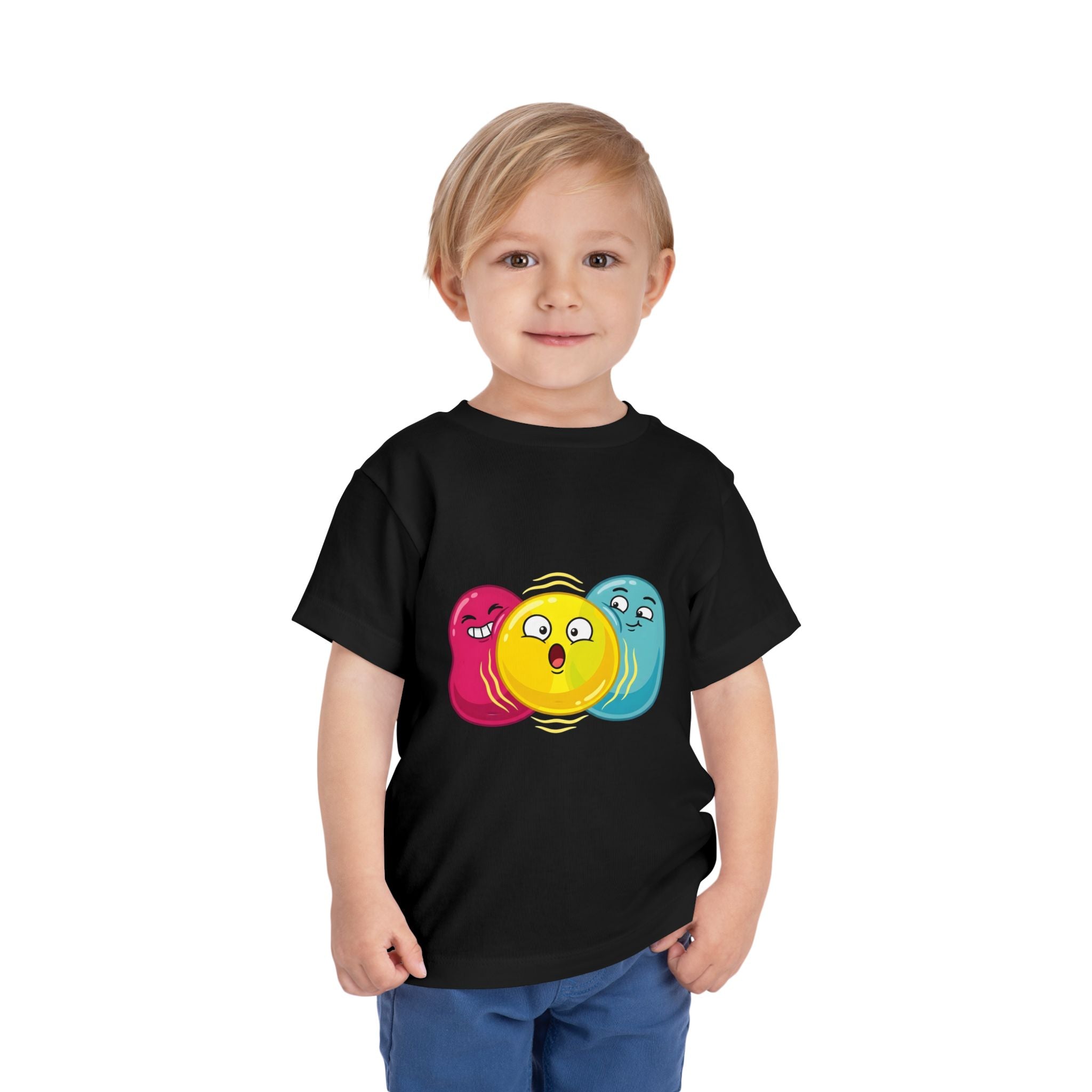 Toddler Funny Blob Character Tee | Playful Cartoon Kids Shirt