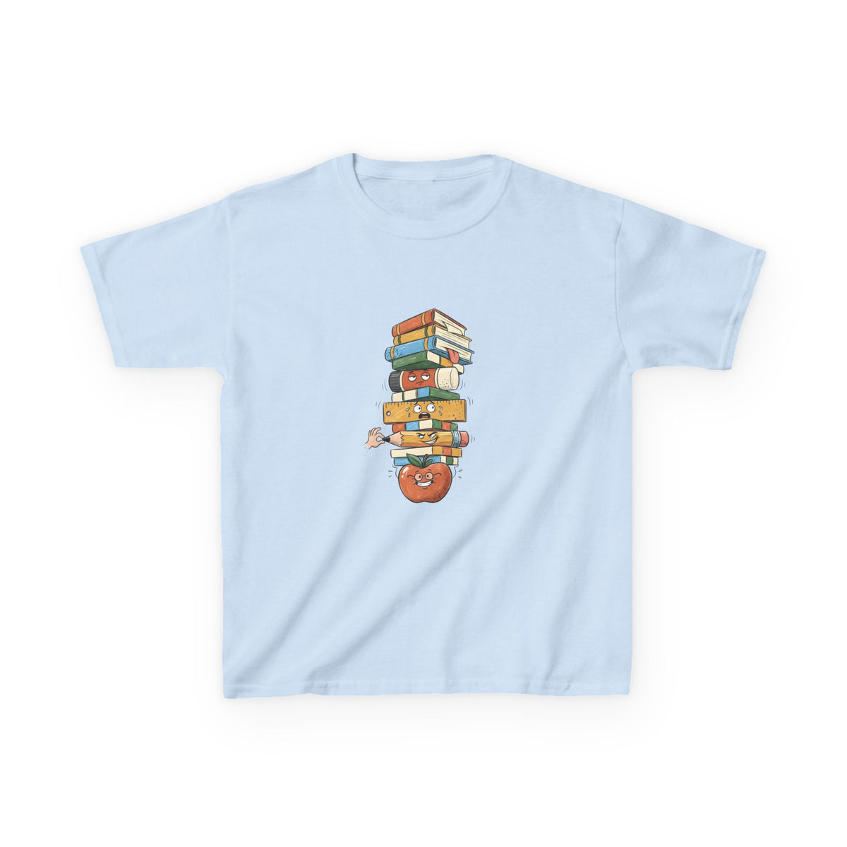 Kids T-Shirt - Funny School Supplies Cartoon | Back to School