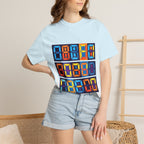 Unisex T-Shirt - Retro Tech 8-Bit Digital Display | Comfort Colors