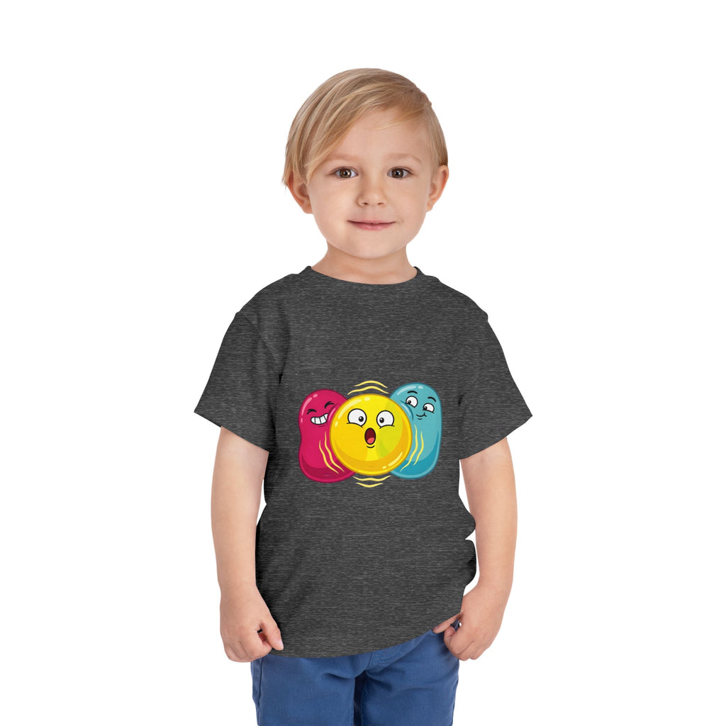 Toddler Funny Blob Character Tee | Playful Cartoon Kids Shirt