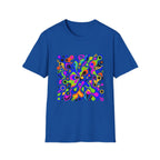 Unisex T-Shirt - Vibrant Organic Abstract | Psychedelic Flow