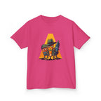 Kids Tee - Noir Stationery Detective Team | Cartoon Comic Style