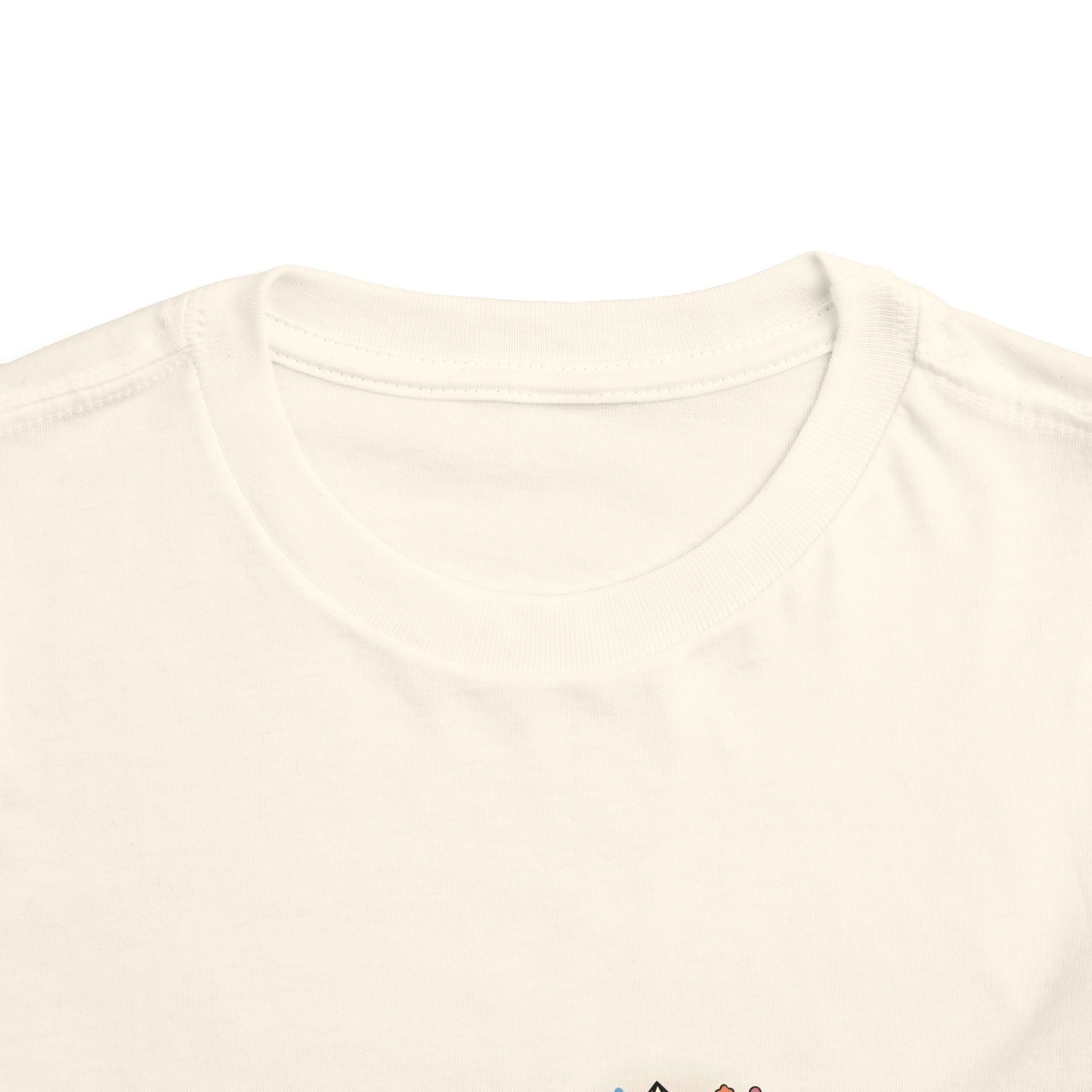 Toddler Short Sleeve Tee - Whimsical Cosmic Creature Stars
