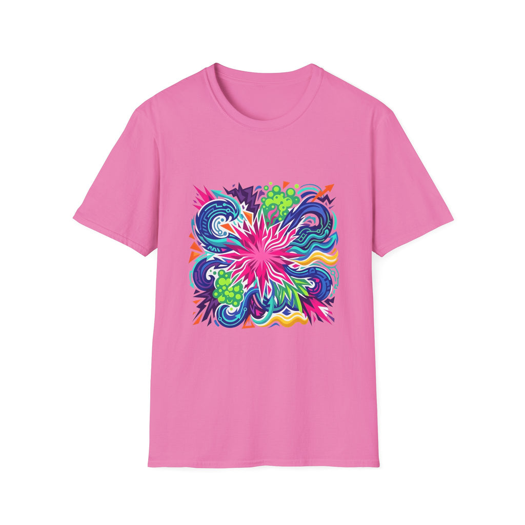 Abstract T-Shirt - Vibrant Graffiti Explosion | Unisex