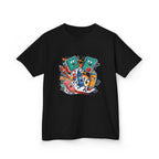 Kids Back to School Tee - Playful School Supplies Cartoon