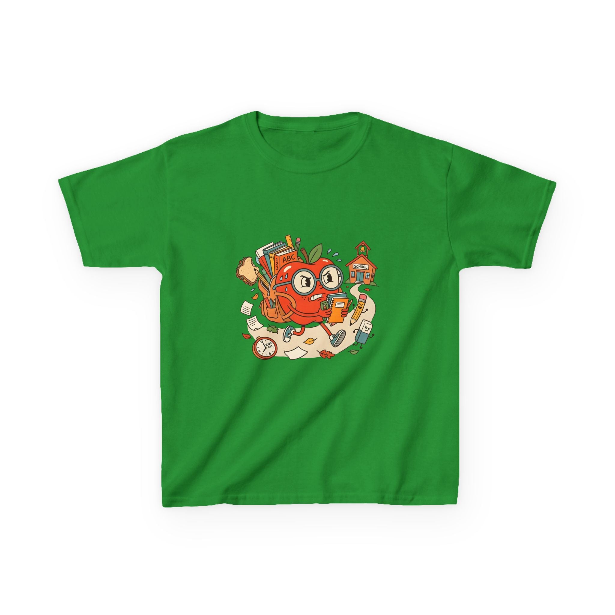 Kids Back to School Tee - Playful ABC 123 School Design