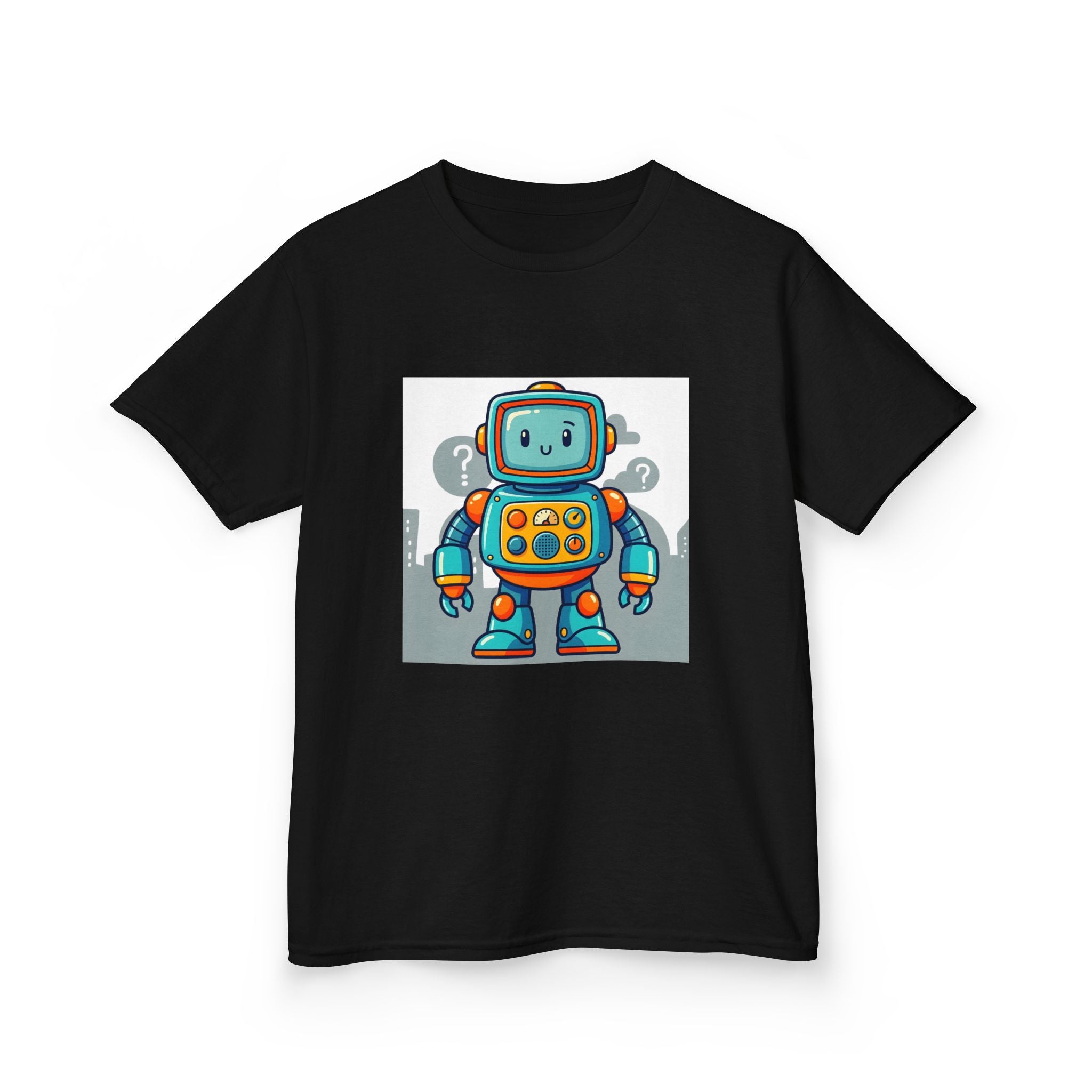 Kids Robot Tee - Cute Cartoon Robot | AI Technology Gift