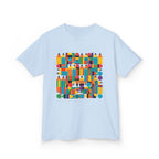 Kids Tee - Playful Geometric Abstract | Modern Art