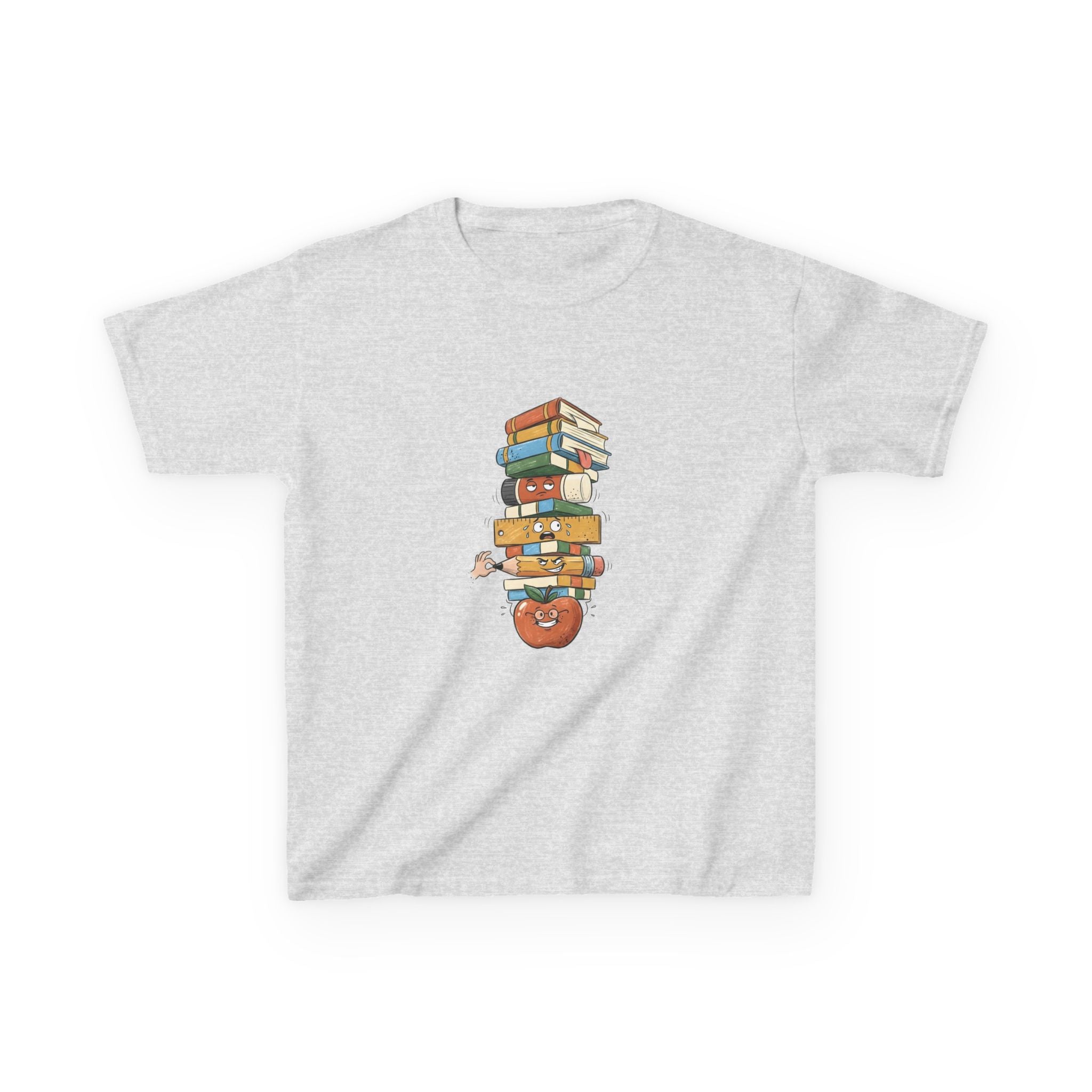 Kids T-Shirt - Funny School Supplies Cartoon | Back to School