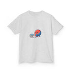 Kids Heavy Cotton Tee - Cute School Learning Cartoon Shirt