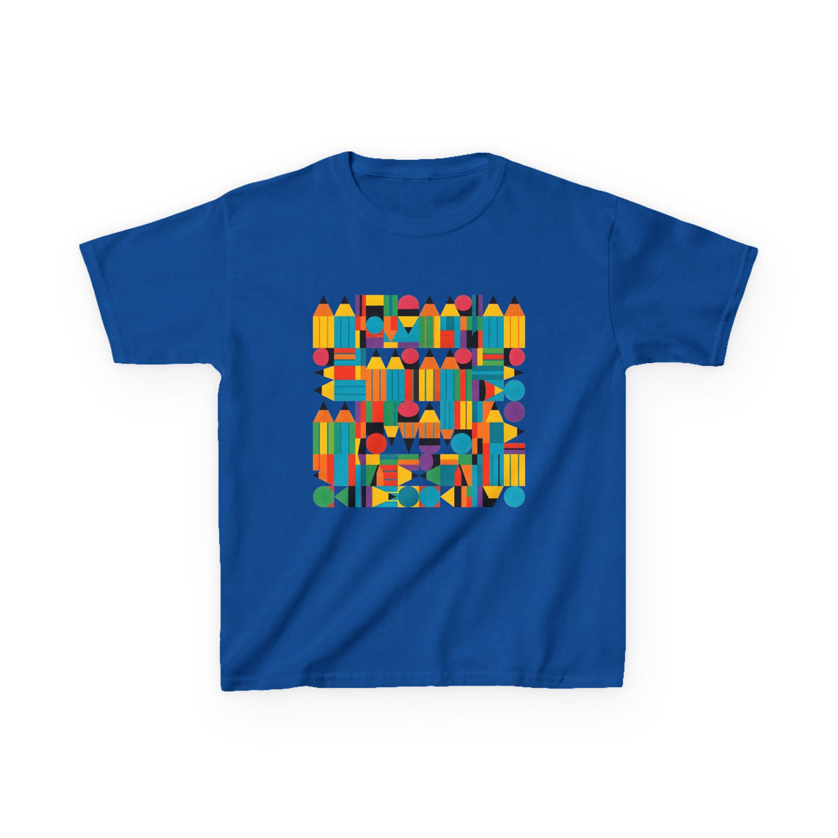 Kids Tee - Playful Geometric Abstract | Modern Art