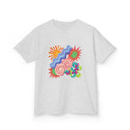 Kids T-Shirt - Playful Candy Explosion Abstract Art