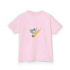 Kids Tee - Playful School Supplies Cartoon | Back to School Fun