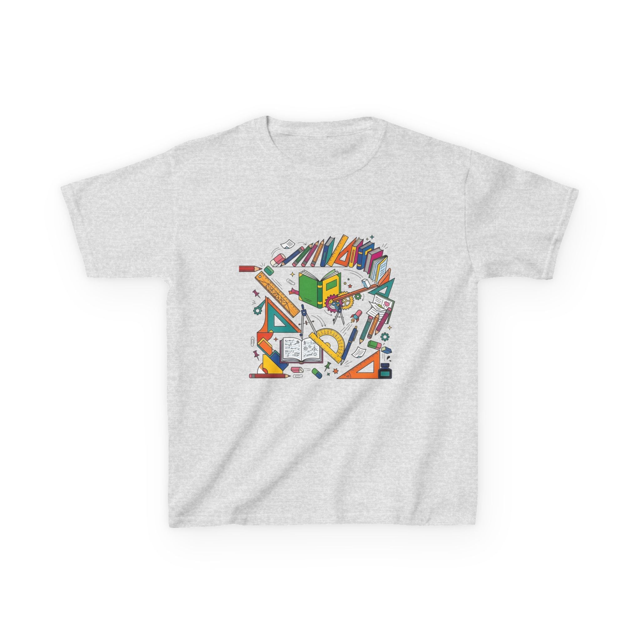 Kids School Supplies Tee - Doodle Art 2026 | Back to School