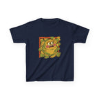 Kids Monster Tee - Whimsical Box Surprise Cartoon | Retro Colors
