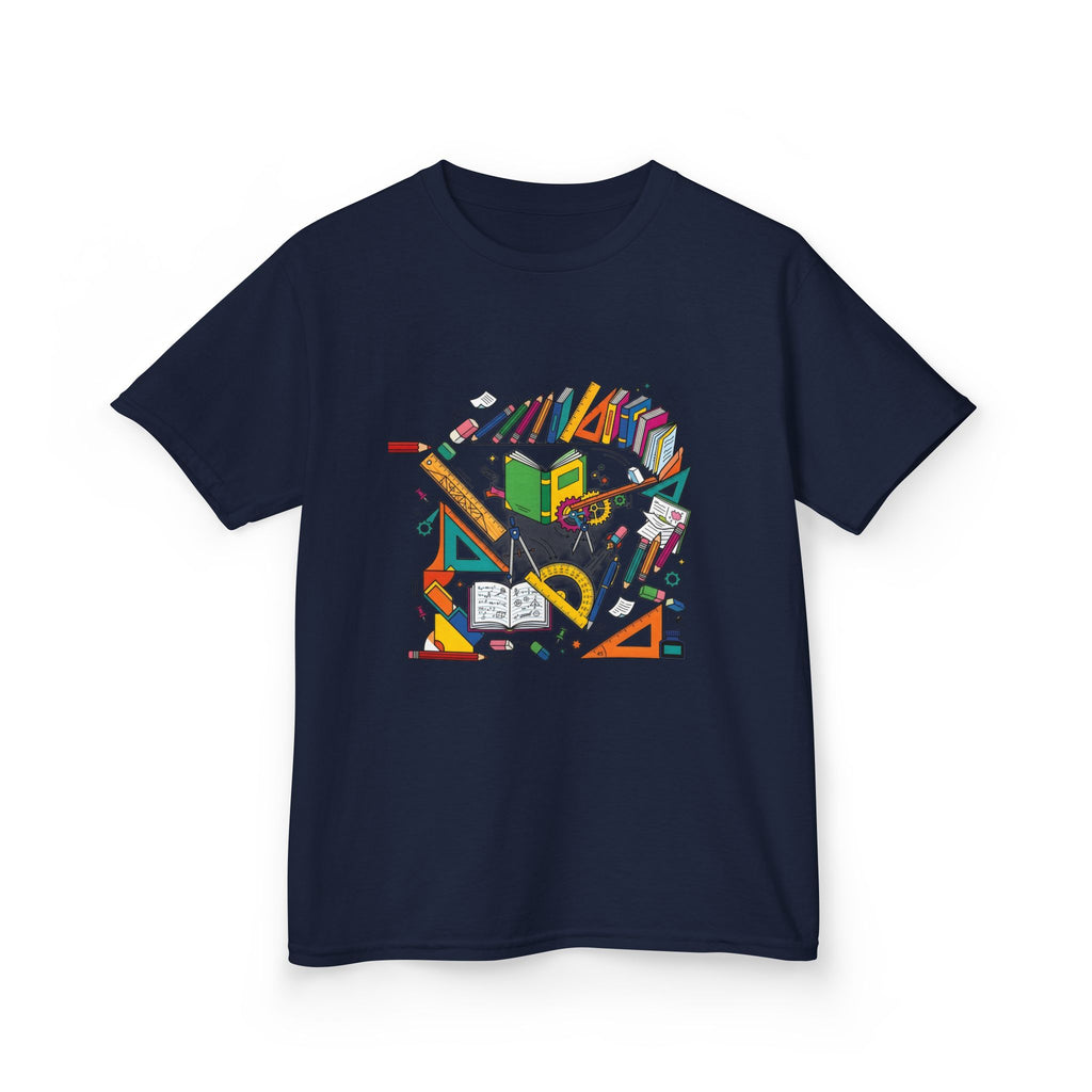 Kids School Supplies Tee - Doodle Art 2026 | Back to School