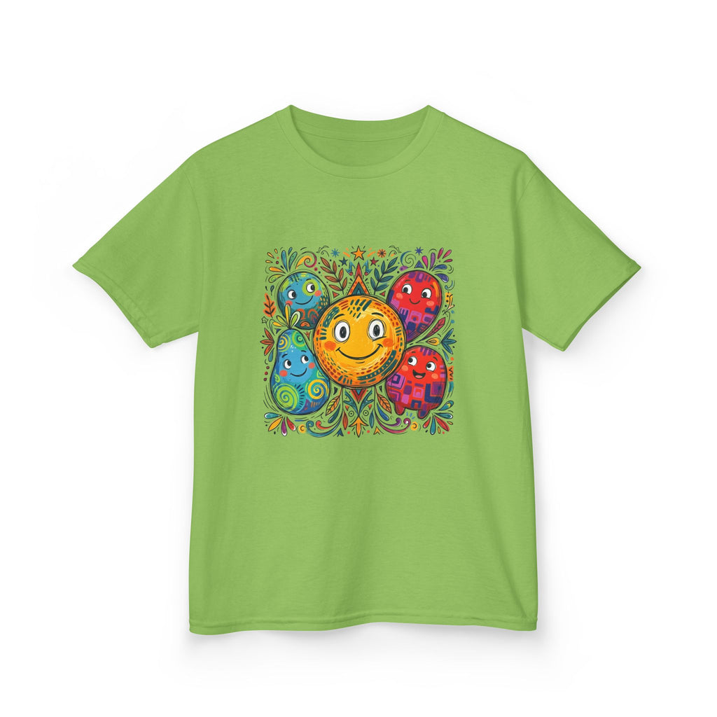Kids Tee - Happy Friends & Colorful Joy | Playful Character Gift