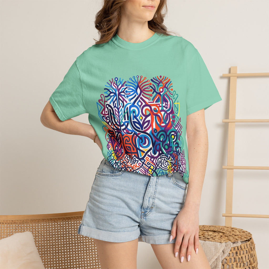 Unisex T-Shirt - Modern Abstract Organic Geometric Art | Comfort