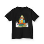 Kids Tee - Flat Vector School Supplies Stack | Back to School 2026