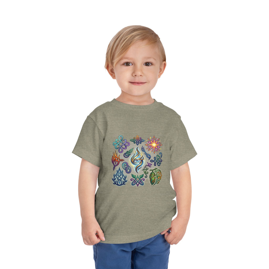 Toddler Spiritual Elemental Tee - Mystical Nature Magic