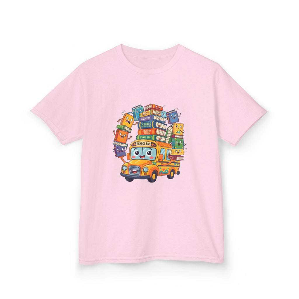 Kids Learning Tee - ABC's, Math & Science School Bus Fun