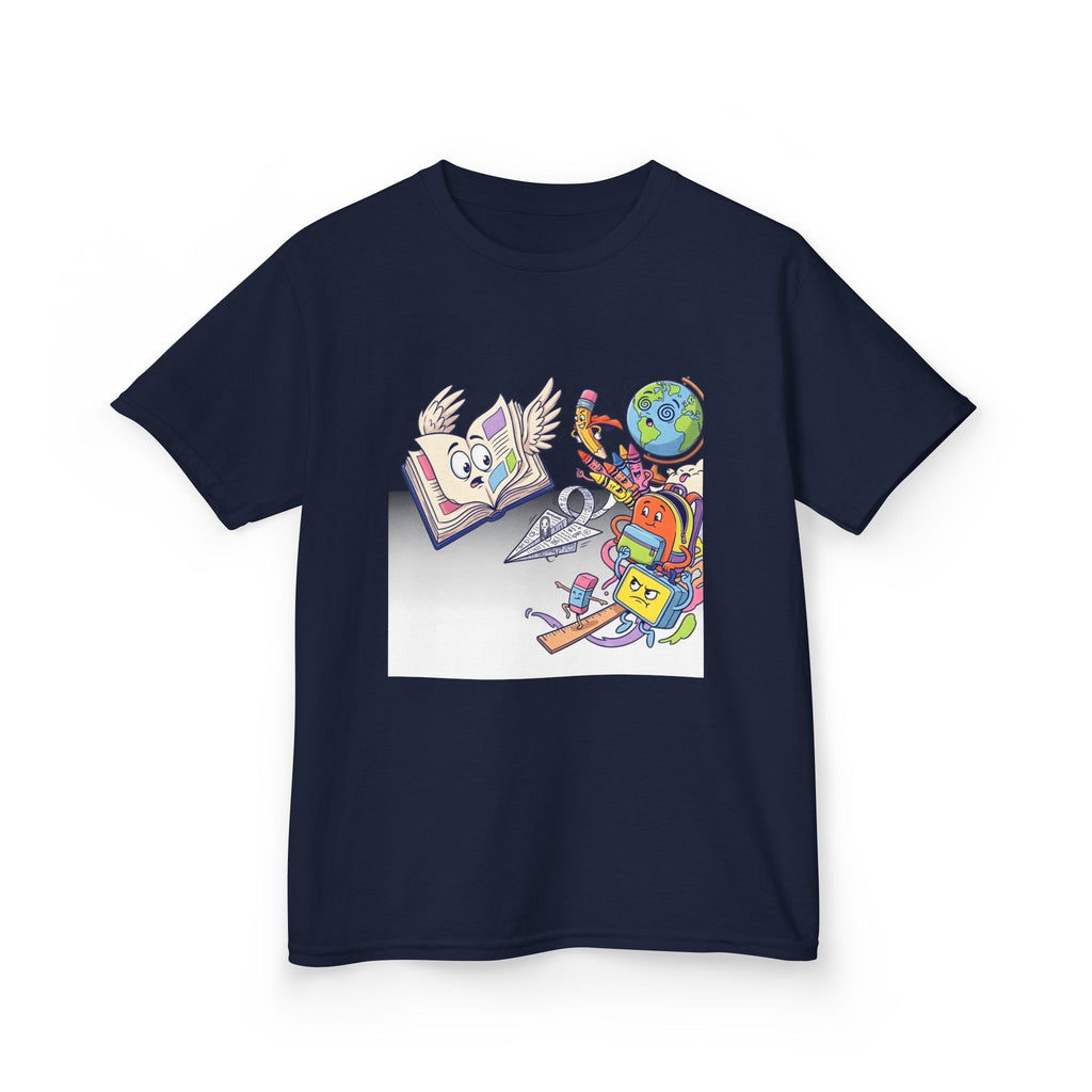 Kids Tee - Cute HOMEWORK Whimsical School Supplies | Back to School