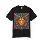 Unisex T-shirt - Psychedelic Sun Boho | Comfort Colors Garment-Dyed