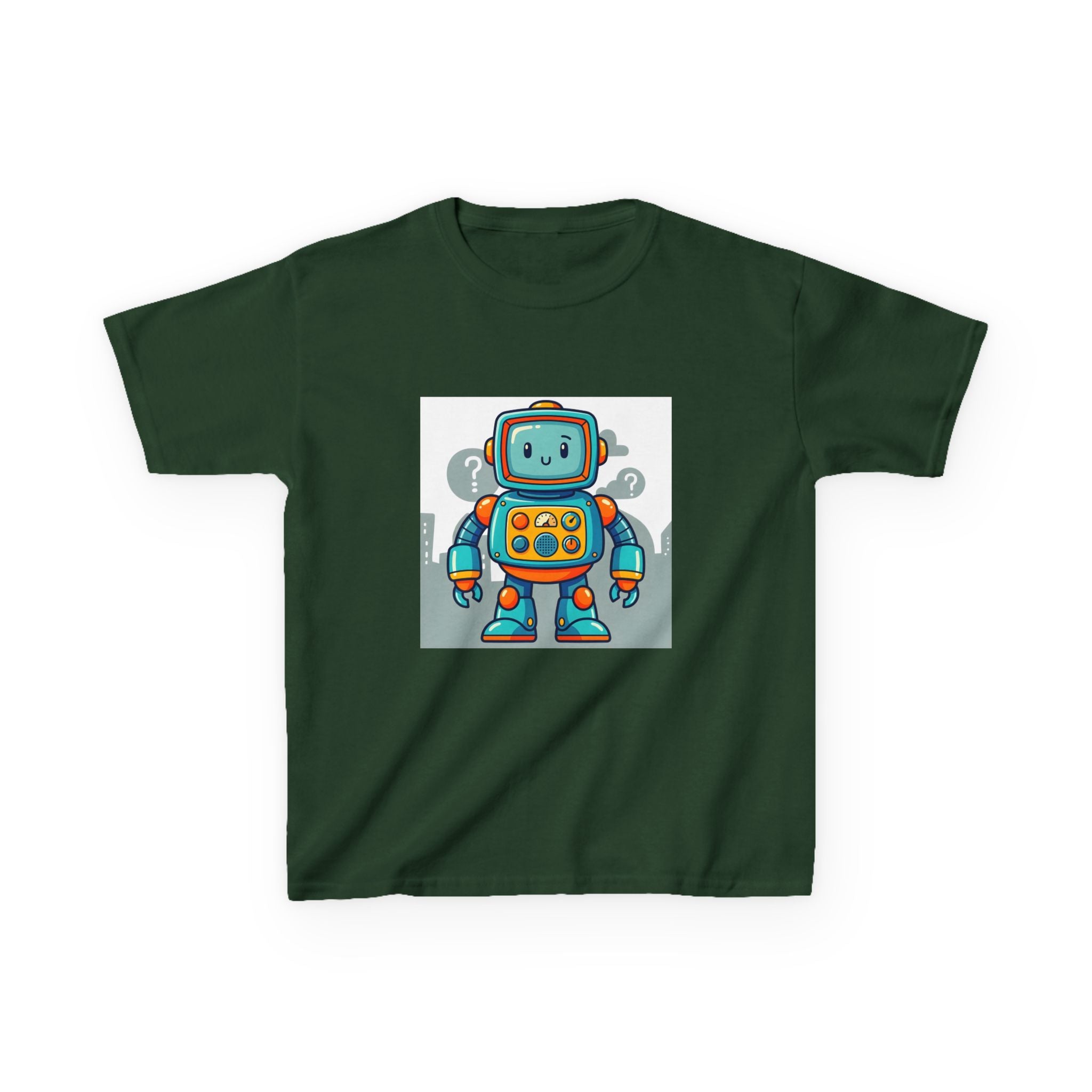 Kids Robot Tee - Cute Cartoon Robot | AI Technology Gift