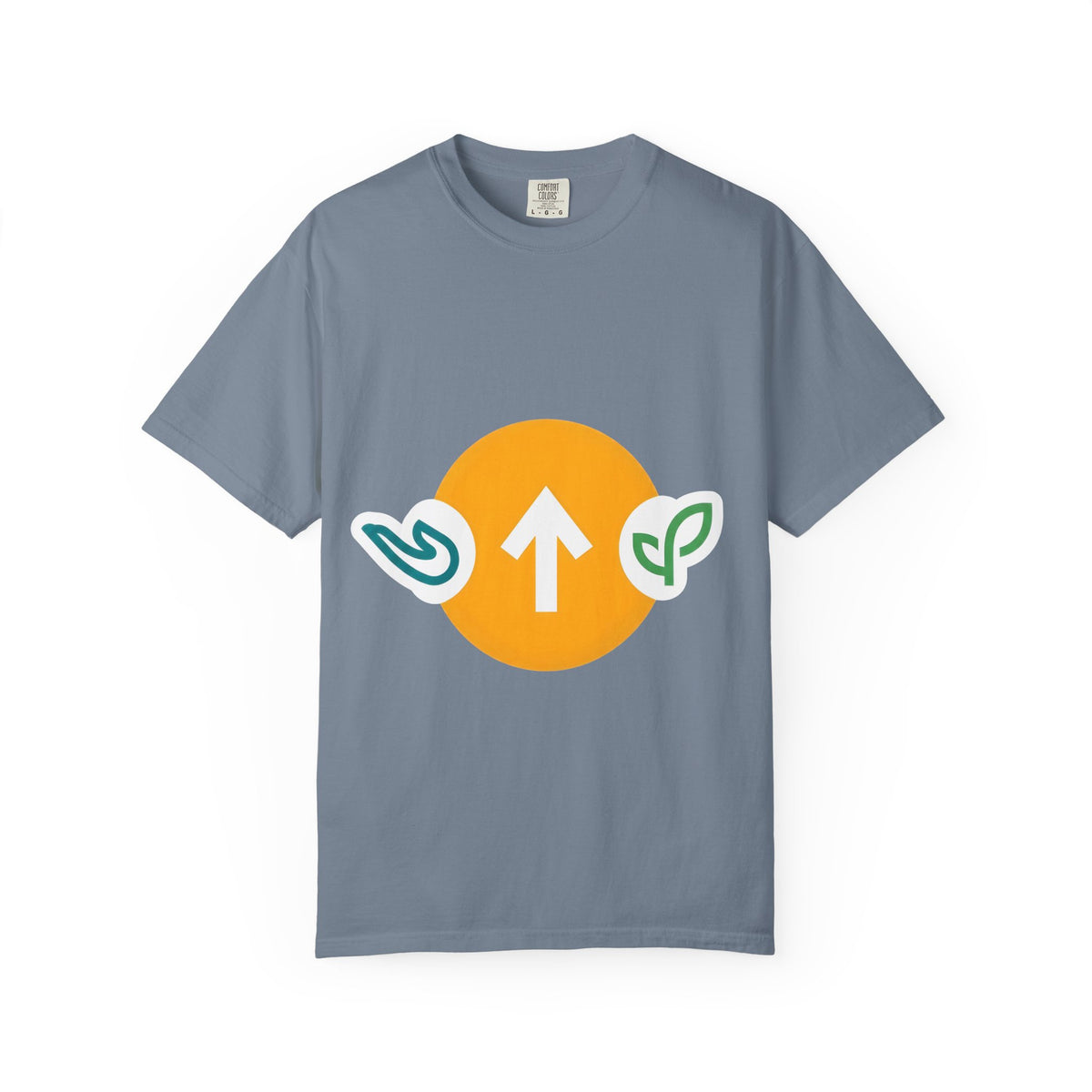 Symbolic Growth T-shirt - Modern Nature Aesthetic | Comfort Colors