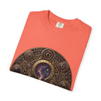 T-shirt - Celestial Keyhole Galaxy | Occult Alchemical Gold