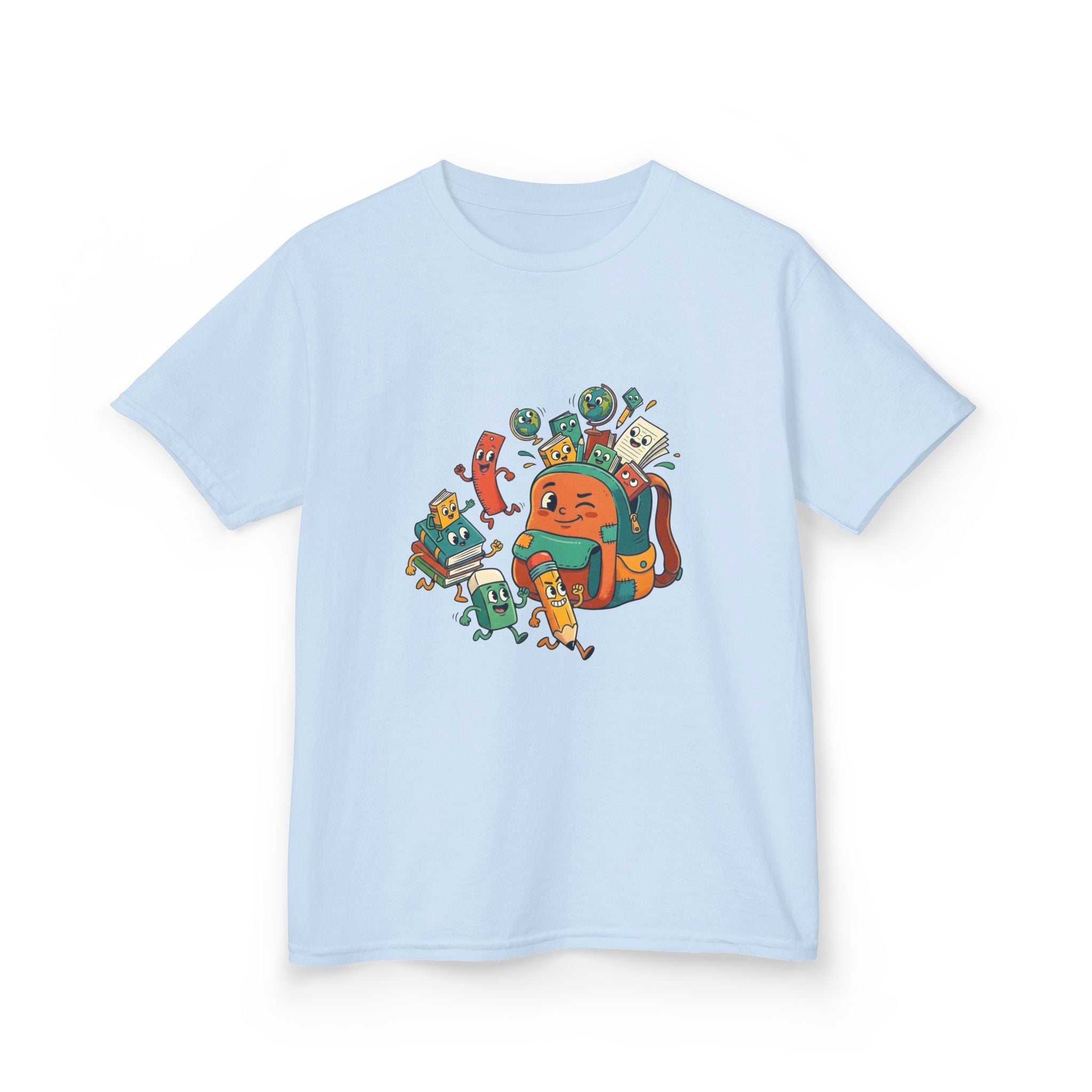 Kids T-Shirt - Cartoon School Supplies | Back to School