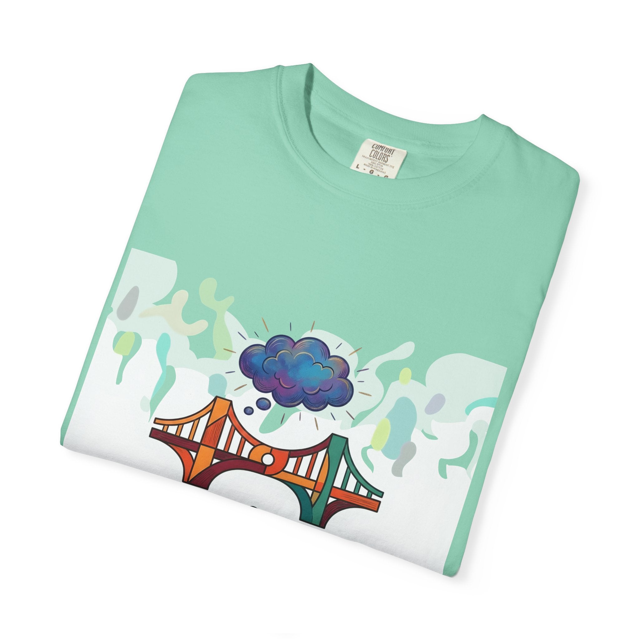 Comfort Colors T-shirt - Symbolic Connection | Abstract Communication